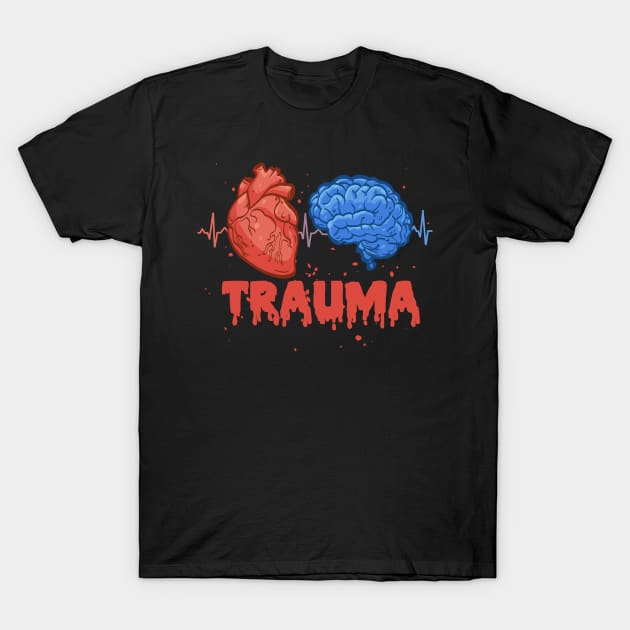 ARKHAM TRAUMA T-Shirt by colemunrochitty